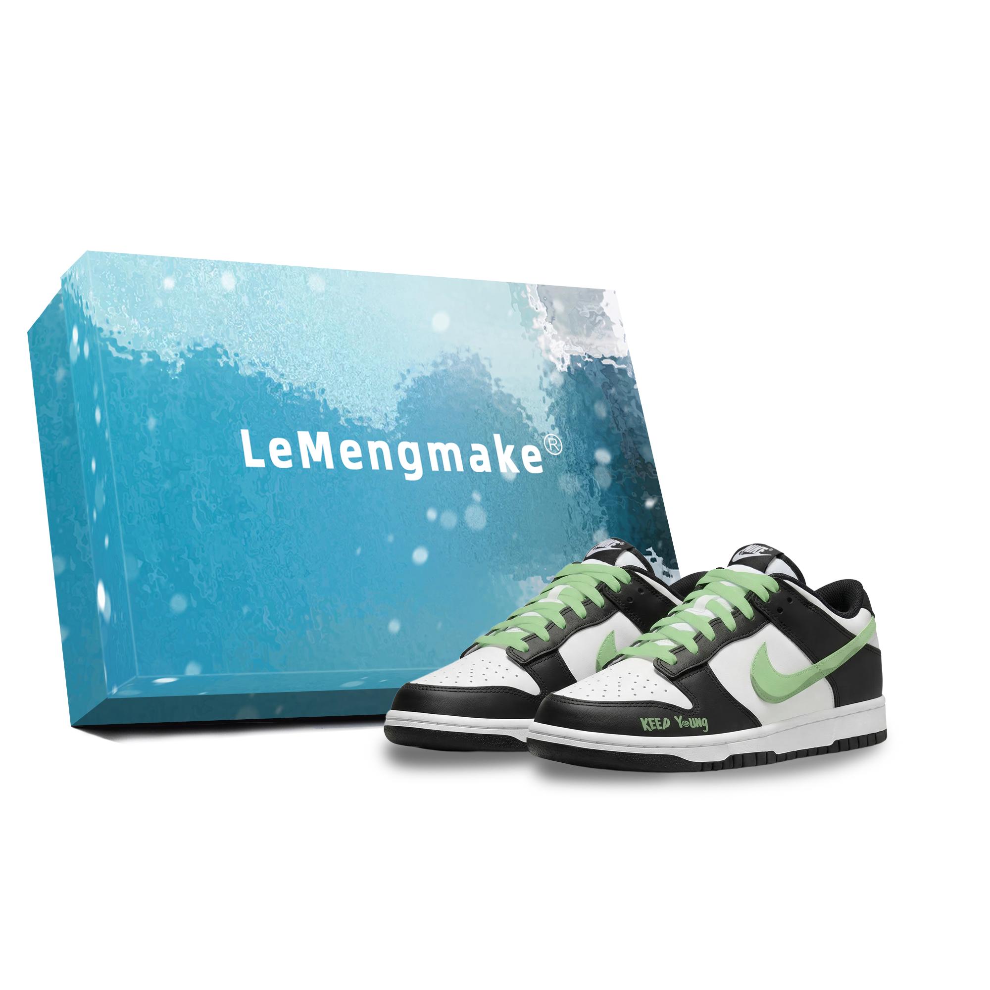 

Nike Dunk Skateboard Shoes Men s Low Top Green DD1391-100(Team399-S-BOX) 43