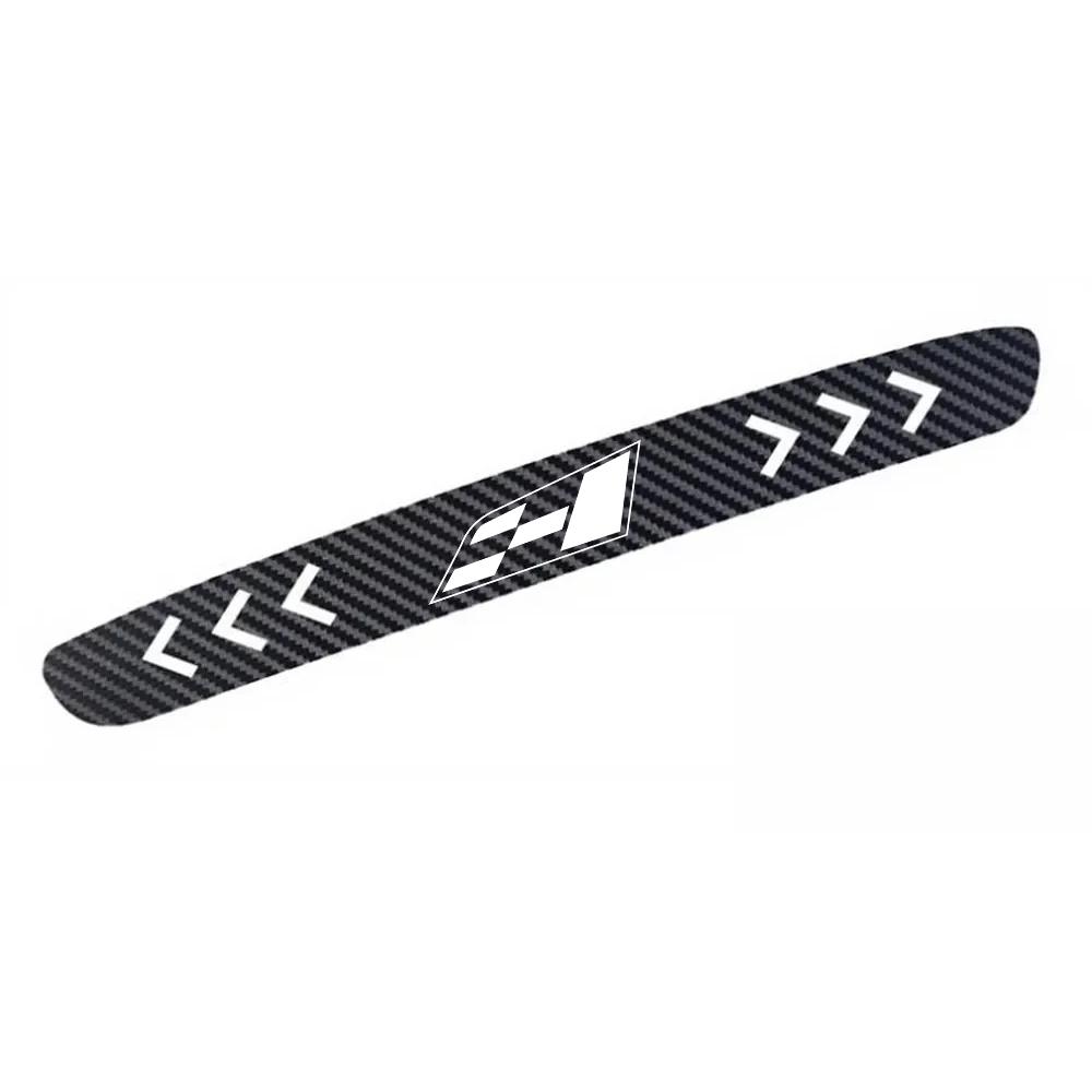 1PC Carbon Fiber Car Stickers High Mounted Stop Lamp High Brake Lights For Seat Leon Ibiza Arona Ateca Tarraco Auto Accessories