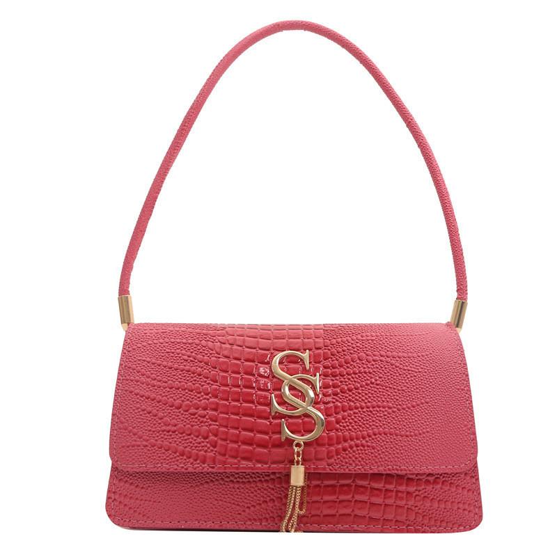 Chic Pu Leather Crossbody Bag For Women 2024 Vintage Style Fashion Shoulder Bag