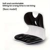 1pc Ergonomic Lumbar Support Pillow,Anti-Fatigue Back Cushion for Study&TV,Breathable with Washable Nylon Cover,Multi-Purpose