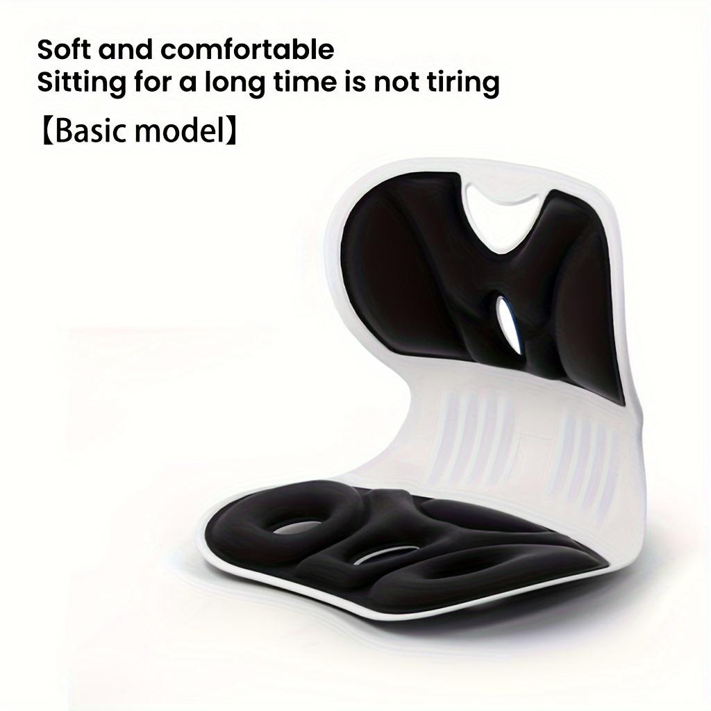 1pc Ergonomic Lumbar Support Pillow,Anti-Fatigue Back Cushion for Study&TV,Breathable with Washable Nylon Cover,Multi-Purpose
