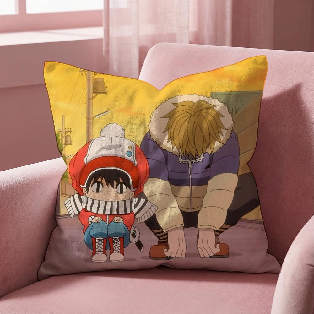

K-Kotaro Lives Alone Cushion Cover Multi-Scene Pillow Cover for Home & Car - Reversible, Soft & Durable for Daily Use 30cmx30cm