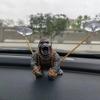 Gorilla Car Dashboard Decor - Aggressive Roaring Design Car Interior Accessory for Auto Desk, Aquarium Home Decoration
