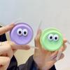 Dopamine Cartoon Eyes MagSafe Silicone Stand with Retractable Airbag