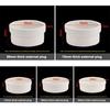Plastic PVC Pipe Cap Insect Proof Sewer Pipe Cap Portable Tube Protective Cover  Garden Irrigation