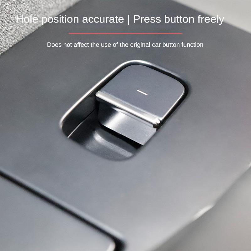 for Tesla Model Y Juniper 2025 Door Window Lift Switch Button Trim Sticker Model 3 Highland 2024 Blink Decor Accessories