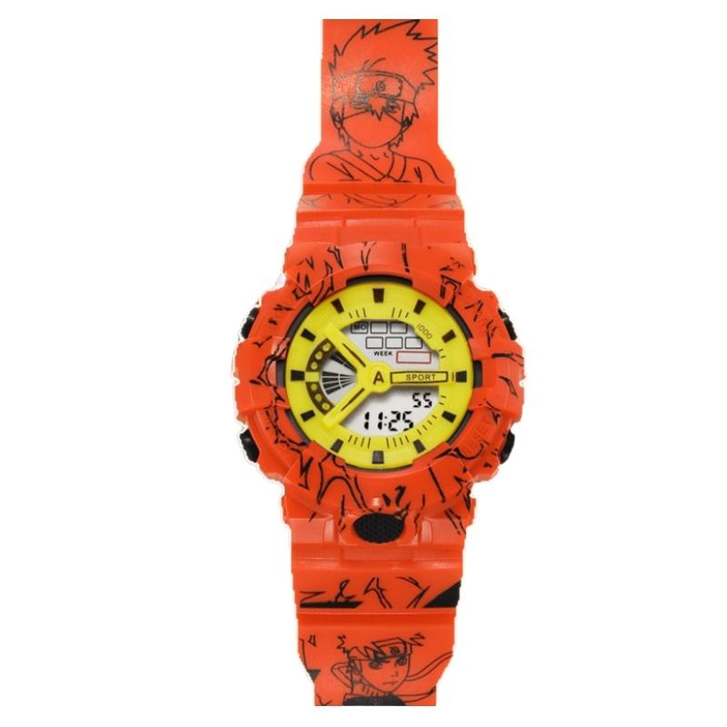 Sveglia Orologio Luce Notturna Spirale Naruto Per Bambini, Studenti E Appassionati Di Sport