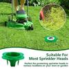 Sprinkler Protectors Cover For Durability Use In Lawn Care Plastic Materials With Effortlessly Setups