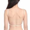 Women Invisible Bra Deep U Plunge Bras Backless Top for Dresses Sexy Lingerie with Transparent Strap Push Up Strapless Underwea