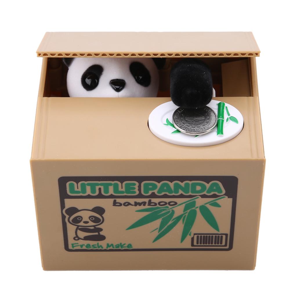 Lovely Cat Automatic Stealing Cat Cents Money Saving Box for Children ;#1: