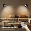 Kinkiety LED Montowane do Czytania z Pilotem Kinkiety Lampa z 3 Temperaturami Barwowymi Magnetyczny Obrotowy 360° Bezprzewodowy do Domu Żarówka