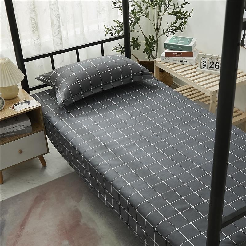 Bed Top Sheet for Single,Modern Soft Polyester Flat Sheet,Home Bed Linens,Kids Adult Student Dormitory Bedspread