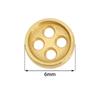 20pcs 6mm Craft Accessories Clothing Sewing Buckle DIY  Clothes Metal Buckles Mini Buttons
