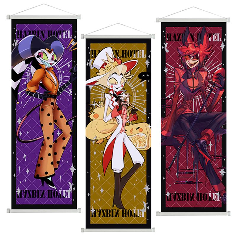Hazbin Hotel Κρεμαστός Πίνακας Vaggie Alastor Morningstar Helluva Boss Αφίσα Κρεμαστός Πίνακας Διακόσμηση Σπιτιού Αφίσα Τοίχου