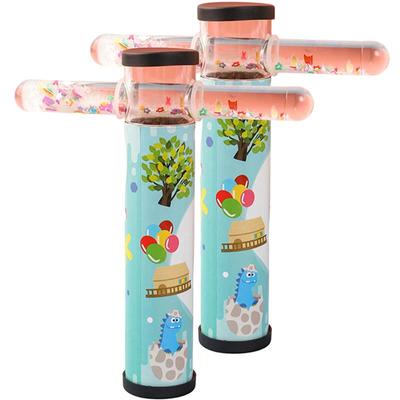 2Pcs Children Kaleidoscope Toy Funny Kaleidoscope Toy Toddler Scientific Toy Educational Quicksand ChildrenS Kaleidoscope