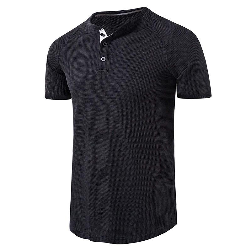Men's European & American Classic Outdoor Round Neck Short-Sleeve WAGFO Henry T-Shirt