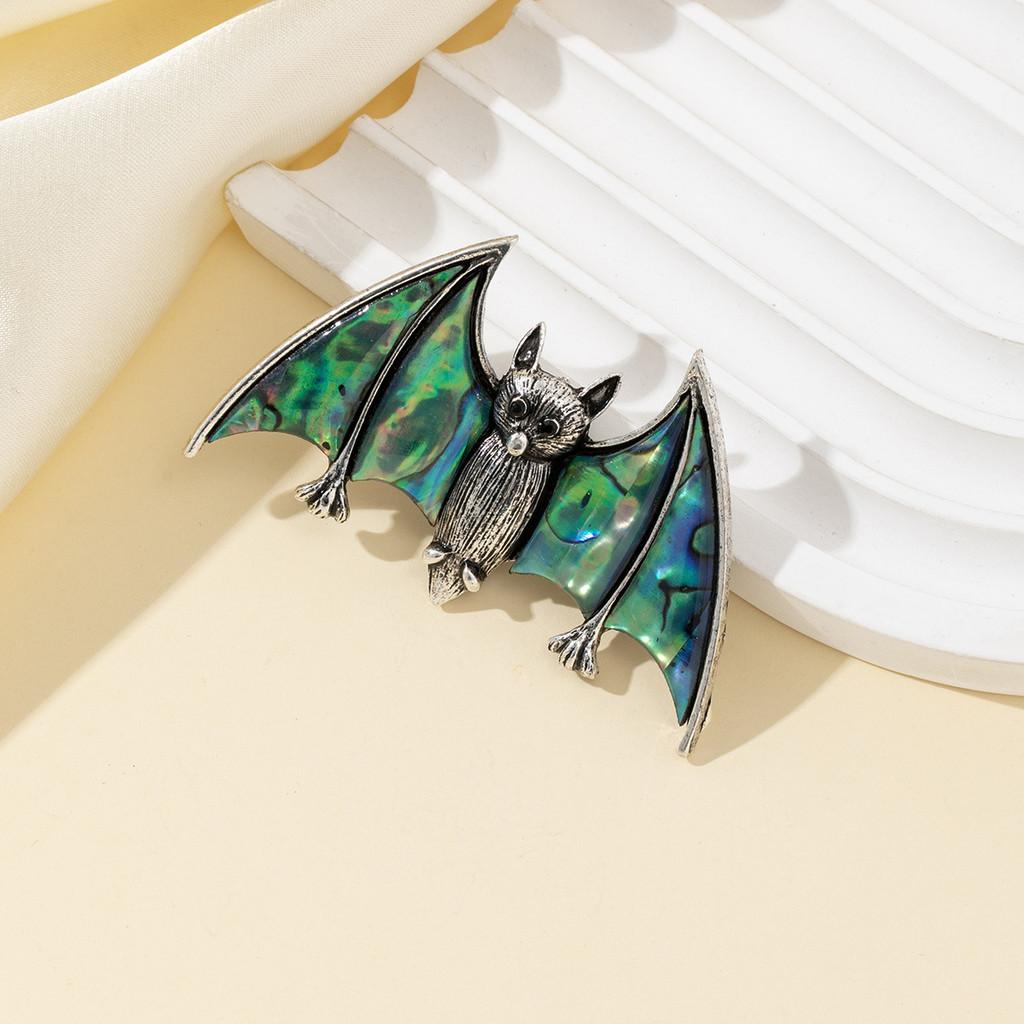 Shell Butterfly Brooch Pendant With Dual Use For Fashion Ladies Color A