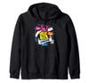 Satorupan Pride Flag Love Peace Pride Cute LGBTQ Gay Zip Hoodie
