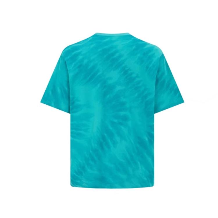 Reebok Color Block Printed Sports Casual Short Sleeve T-Shirt Unisex Tops Blue 24SRM405UGB5