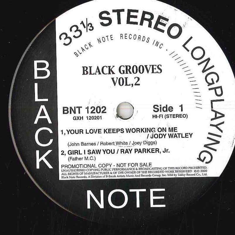 

12inch Record VARIOUS Black Grooves Vol2 BNT1202 BLACK NOTE REC Rap HipHopRB Used