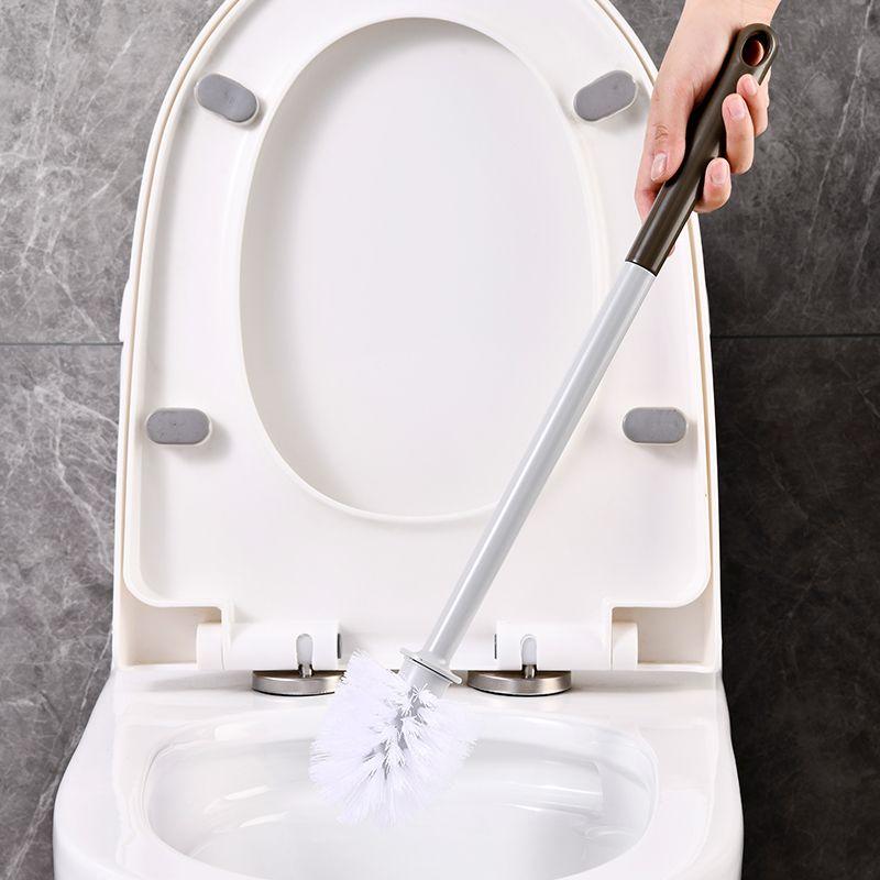 Toilet Brush for Household Use No Dead Corners, New Wall Mounted Toilet Squatting Toilet Toilet Cleaner with Base Long Handle Toilet Brush