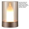 Yousheng LED Night Light with Gesture Control Soft Glow Flicker Free Motion Sensor Technology Bedside Lamp Simulation Candle Decor