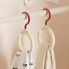 Circular Clothing Hanger Hat Rack Clothes Storage Hook Round Scarf Tie Hanger  Wardrobe
