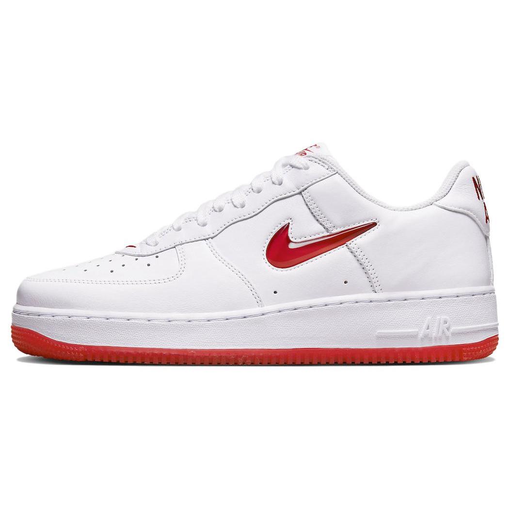 

Nike Air Force 1 Low 07 Retro Color Of The Month Jewel Swoosh University Red 44.5