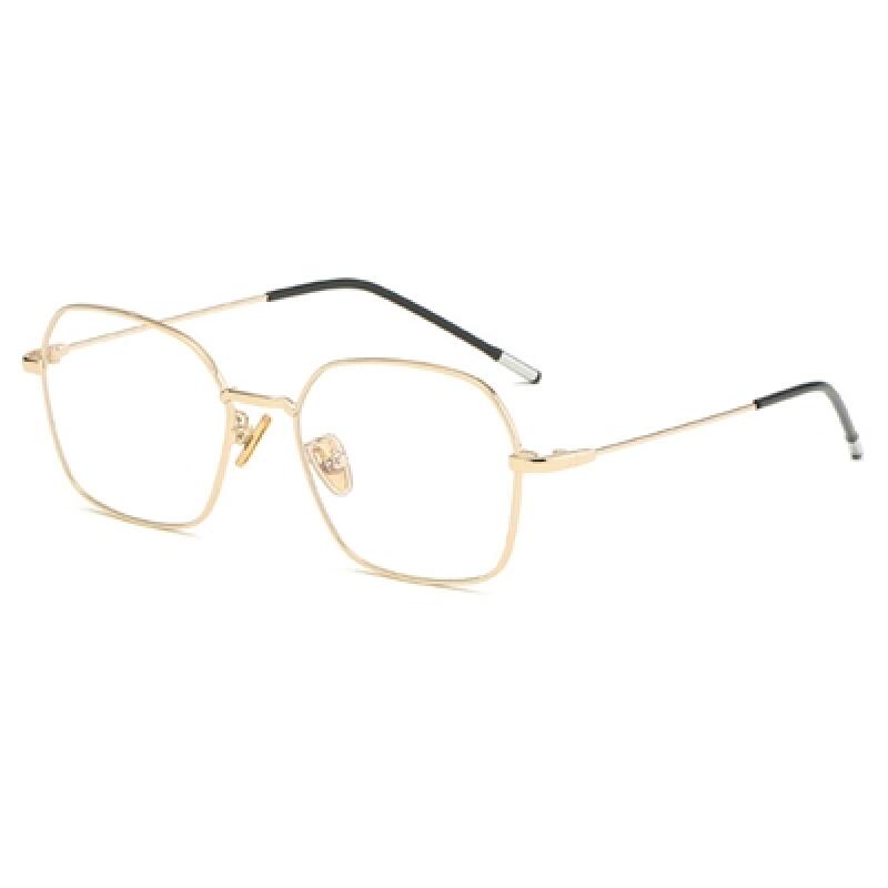 LK11001 Blue Light Blocking Glasses Frame_C3 GOLD