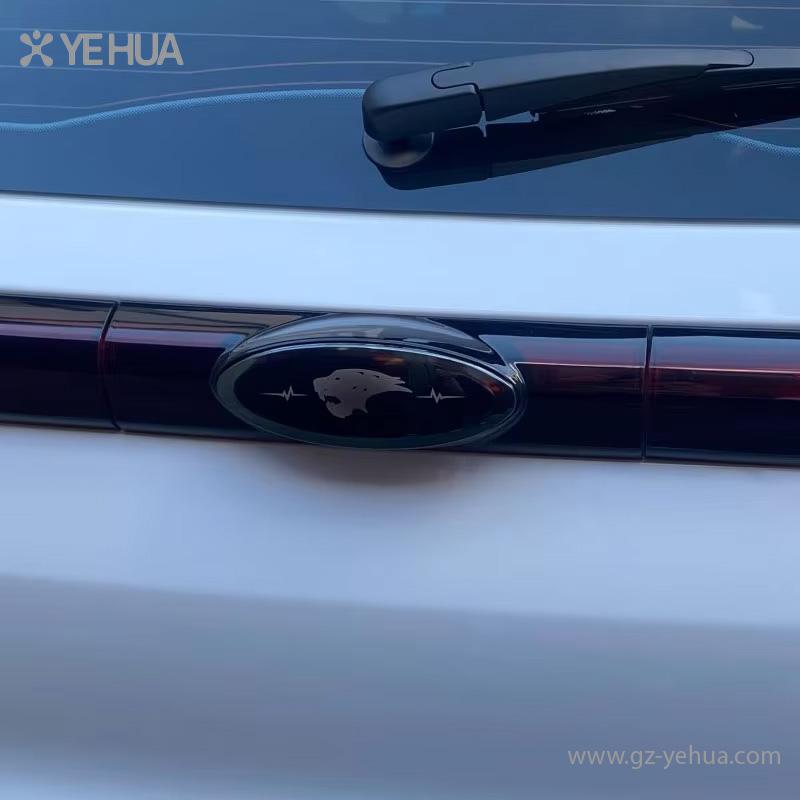 For Chery Tiggo 7 Pro Tiggo 8 Pro 2023 Black Badge Logo Emblem Decal Racing Grill Hood Sticker Styling Decoration