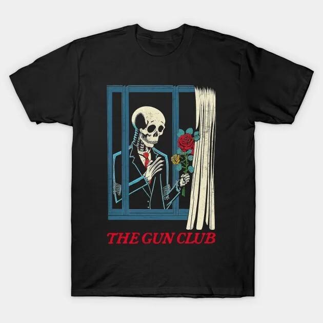 Vintage The Gun Club Band Black Cotton Gift For Fans Unisex S-5XL Shirt TA07 Unisex T-Shirt XXXXL