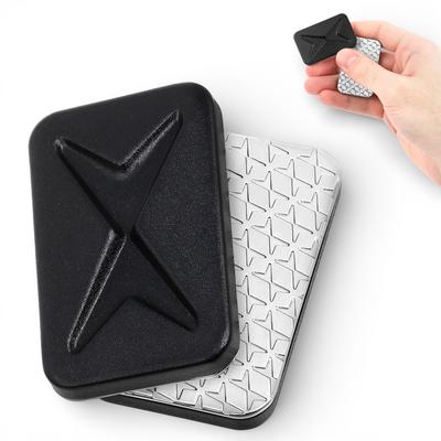 Looren New Sensation Fidget Toy, Fidget Slider for Adults, Tuning Fork Effect, Stress Relief, Gadget, EDC (Black)
