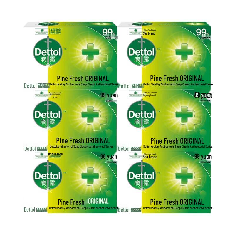 Dettol Pine Fresh Healthy Antibacterial Soap