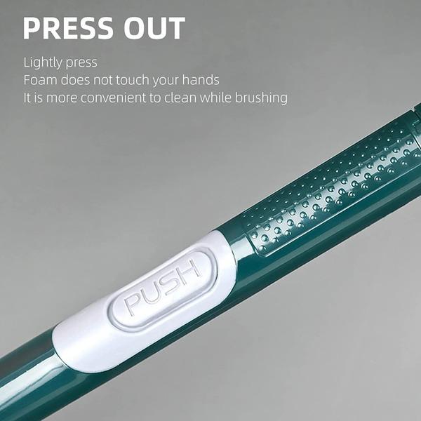 Soap Dispensing Toilet Brush with Holder Silicone Long Handled Cleaning Brush Wc Toilet Brushes Bathroom Accessories