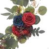 2 Pieces Hanging artificial flowers Swag Silk Simulation Decorative Wedding Arch for