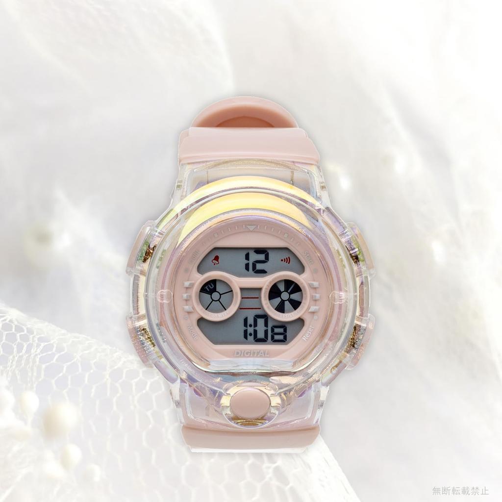 Analog 3 ATM Waterproof Aurora Pink WP Bubbles [Fieldwork] Women's YM116-2