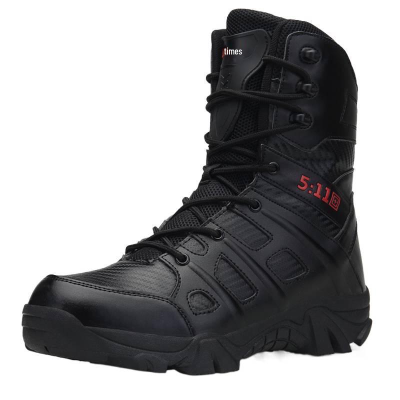 Men's Four-Season Breathable Motorcycle Riding Boots - Protective and Stylish Racing Shoes