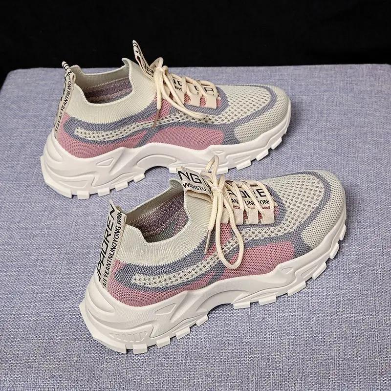 Platform Canvas Shoes, Schoolchildren, Soft Soles, Women's Shoes, Fashion, Slip-On Sneakers, Casual Shoes