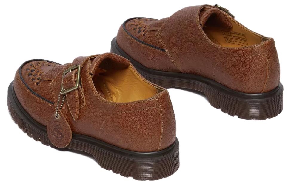 Men's Sneakers Ramsey Dr.Martens Westminster Leather Buckle Creeper 'Whiskey'