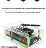 Orange Pi 3B Acrylic Case with Fan & Aluminum Heatsink