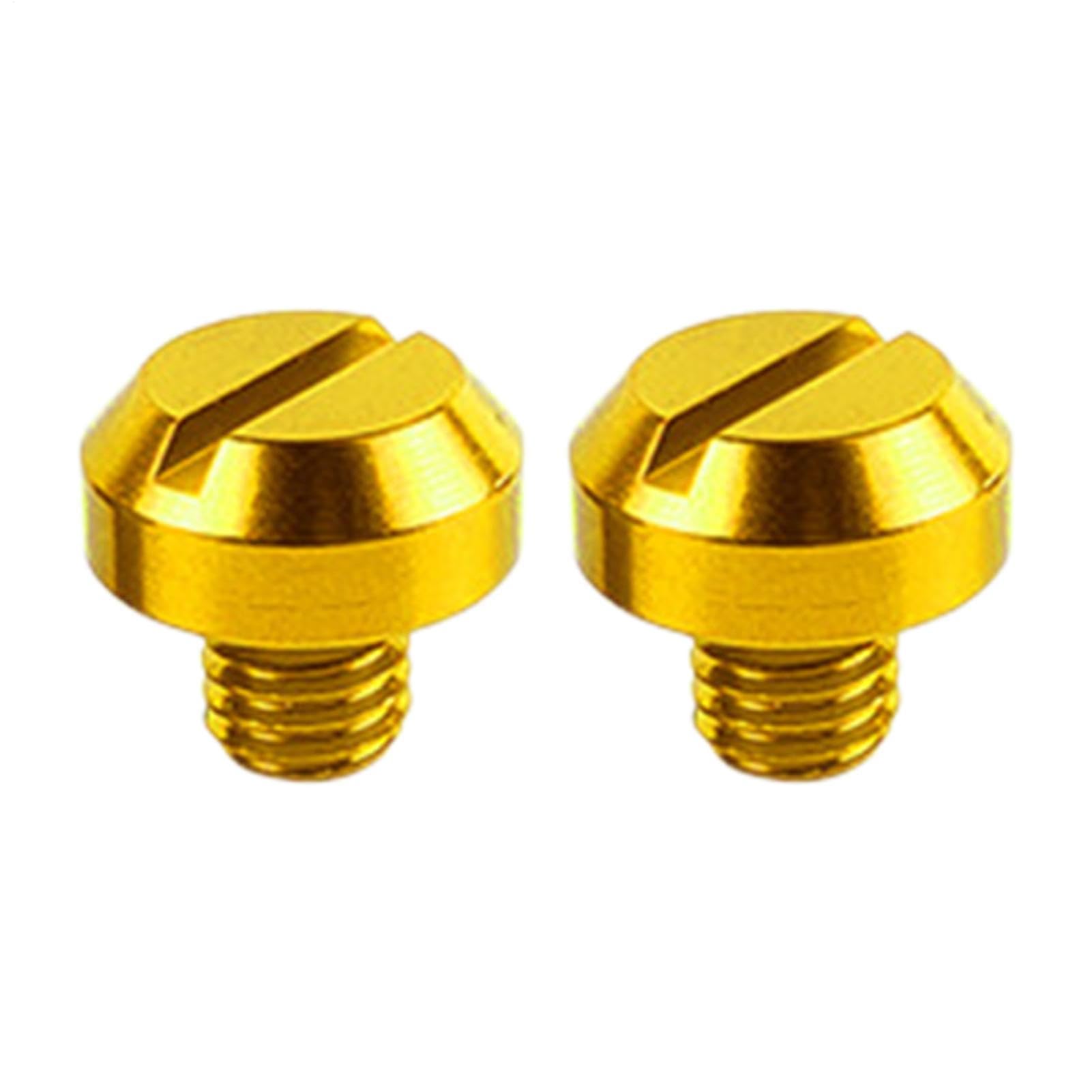 

Mirror Hole Cover Cap, Motorcycle Mirror, Mirror Hole Cover, Screws, M8/M10 Universal Bike Mirror M8 золотой