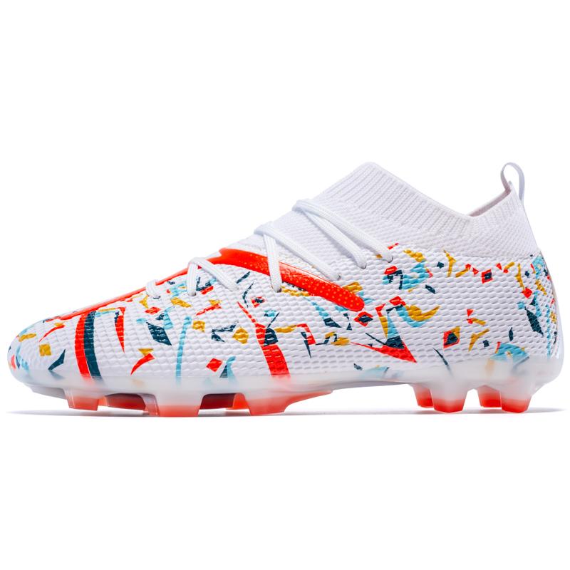 Original Mens Soccer Shoes Artificial Grass Training TF/FG Non-slip Football Boots Pro Luxury Chidlrens Football Shoes for Kids