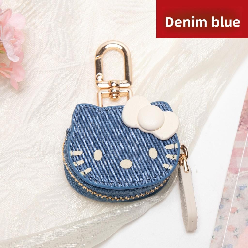 Portachiavi Cartoon Hello Kitty con Custodia per Bambine e Ragazze