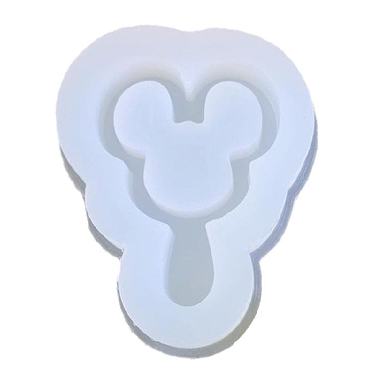 

Resin Shaker Mold,Reusable Silicone Mickey Quicksand Mould for DIY Crafts Makin S