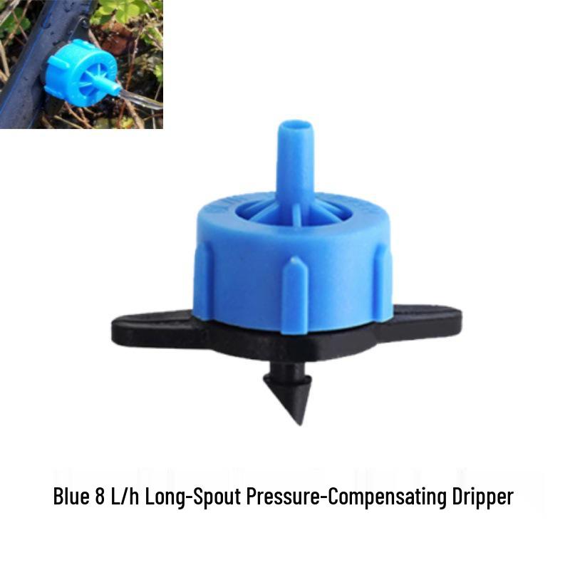 Adjustable Flow Long-Mouth Dripper for Orchard and Agriculture Irrigation