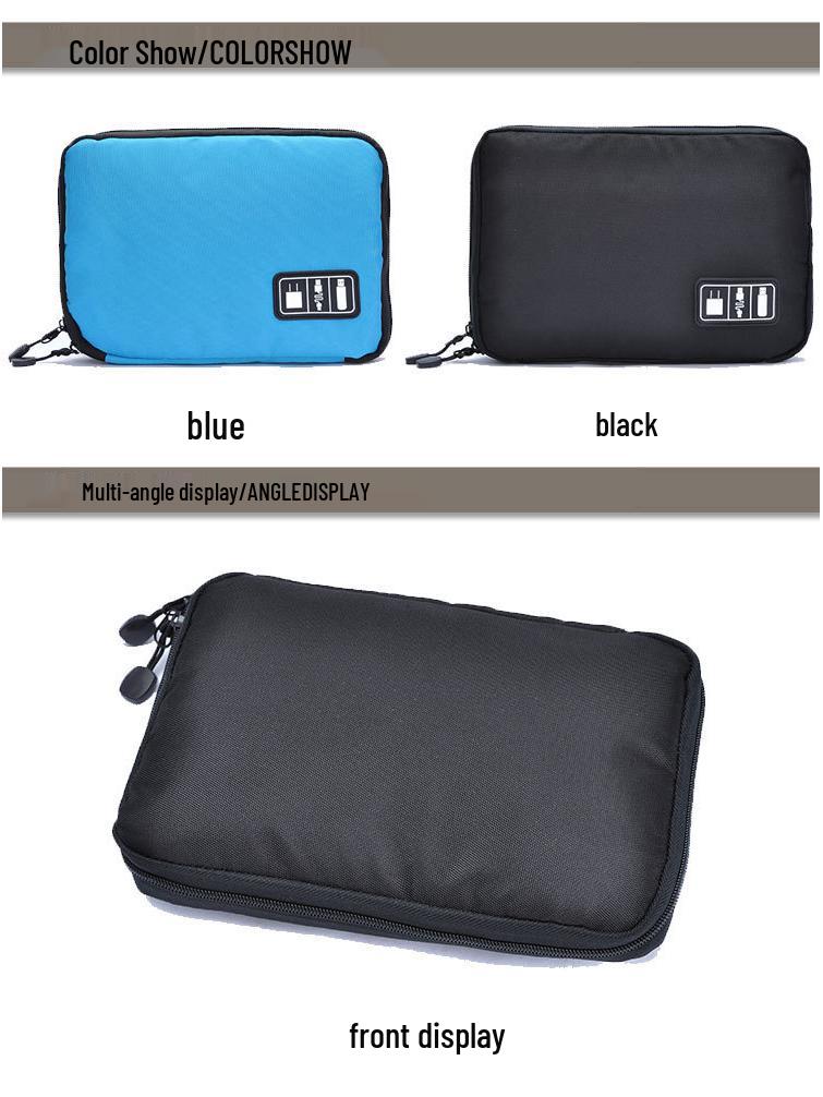 Waterproof Multifunctional USB Cable & Accessories Organizer Bag