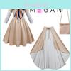M3gan Kleid Cosplay Set MädchenLadyLike Outfit Party Kostüm Tasche Umhang Fächer Täglich