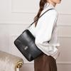 Crossbody Bag Top Layer Cowhide Shoulder Bag Vintage Commuter Underarm Bag All-matching Women's Bag