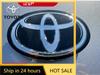 Hot For Toyota For Toyota 2026 New Hub Caps OE Replacement Acrylic Emblems for 2019-2021 Toyota Corolla, 140x96mm, Fits 90975-0