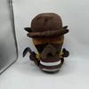 25Cm Groundskeeper Plush Toy From Doors Game Cute Horror Character Doll With Hat And Scythe Soft Stuffed Animal For Kids Gift
